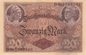 20 Mark Serie D 1914